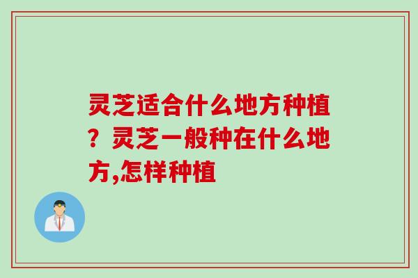 灵芝适合什么地方种植？灵芝一般种在什么地方,怎样种植