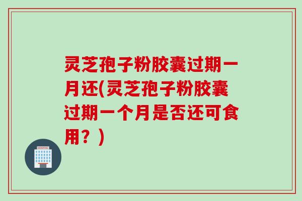 灵芝孢子粉胶囊过期一月还(灵芝孢子粉胶囊过期一个月是否还可食用?) 灵芝孢子粉胶囊过期一月还(灵芝孢子粉胶囊过期一个月是否还可食用?)