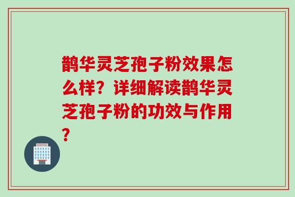 鹊华灵芝孢子粉效果怎么样？详细解读鹊华灵芝孢子粉的功效与作用？