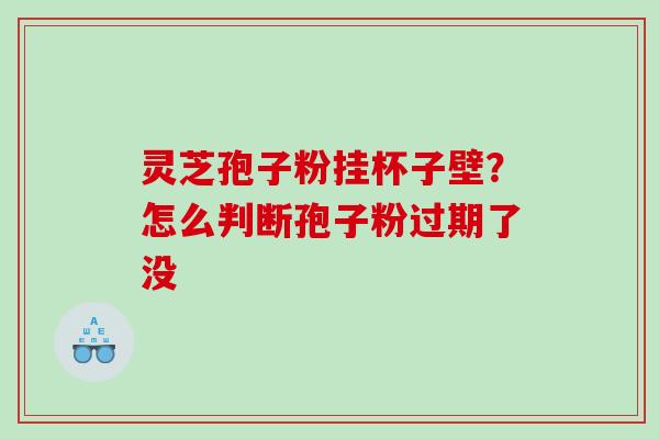 灵芝孢子粉挂杯子壁？怎么判断孢子粉过期了没