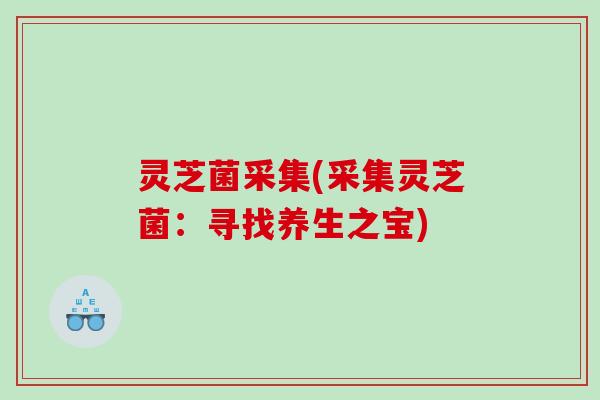 灵芝菌采集(采集灵芝菌：寻找养生之宝)