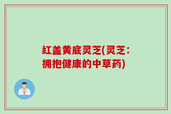 红盖黄底灵芝(灵芝：拥抱健康的中草药)