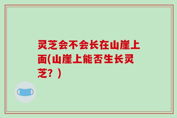 灵芝会不会长在山崖上面(山崖上能否生长灵芝？)