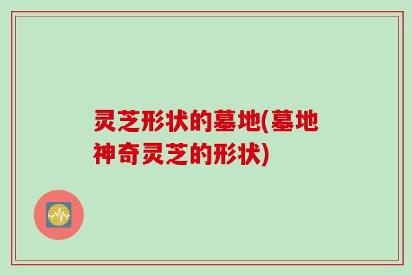 灵芝形状的墓地(墓地神奇灵芝的形状)