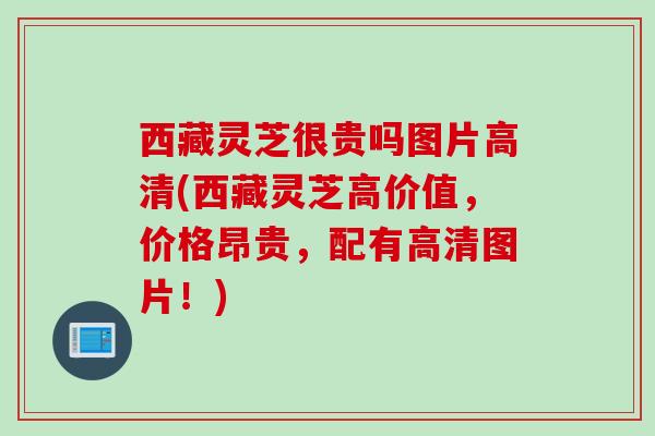西藏灵芝很贵吗图片高清(西藏灵芝高价值，价格昂贵，配有高清图片！)