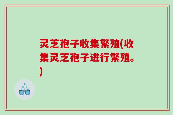 灵芝孢子收集繁殖(收集灵芝孢子进行繁殖。)