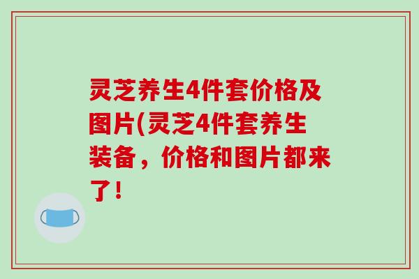 灵芝养生4件套价格及图片(灵芝4件套养生装备，价格和图片都来了！