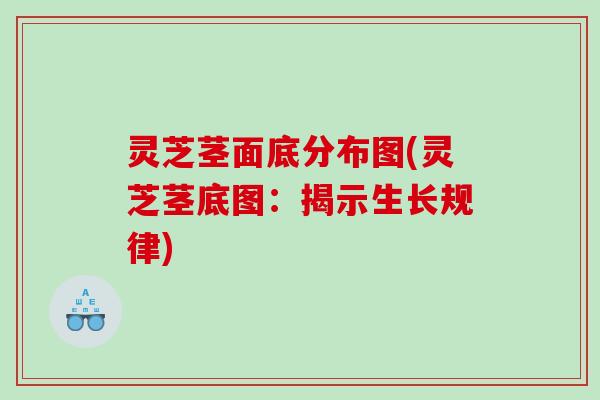 灵芝茎面底分布图(灵芝茎底图：揭示生长规律)