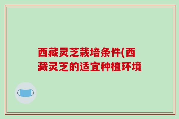 西藏灵芝栽培条件(西藏灵芝的适宜种植环境