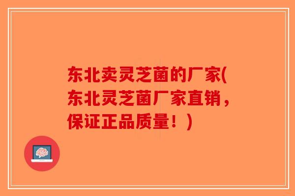东北卖灵芝菌的厂家(东北灵芝菌厂家直销，保证正品质量！)