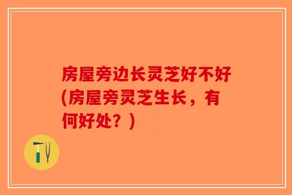 房屋旁边长灵芝好不好(房屋旁灵芝生长，有何好处？)