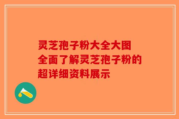 灵芝孢子粉大全大图 全面了解灵芝孢子粉的超详细资料展示