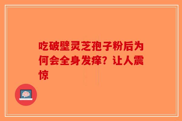 吃破壁灵芝孢子粉后为何会全身发痒？让人震惊