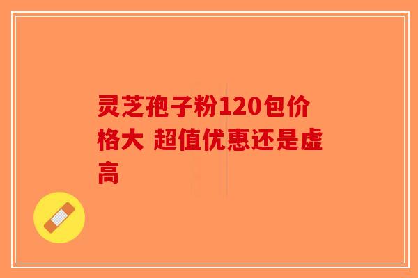 灵芝孢子粉120包价格大 超值优惠还是虚高